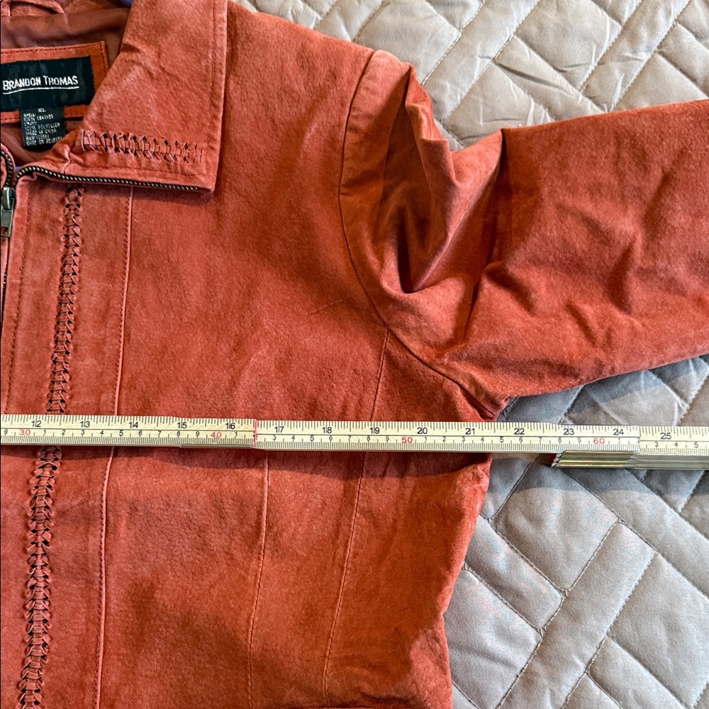 Boston Traders Rust Leather Jacket - image 4